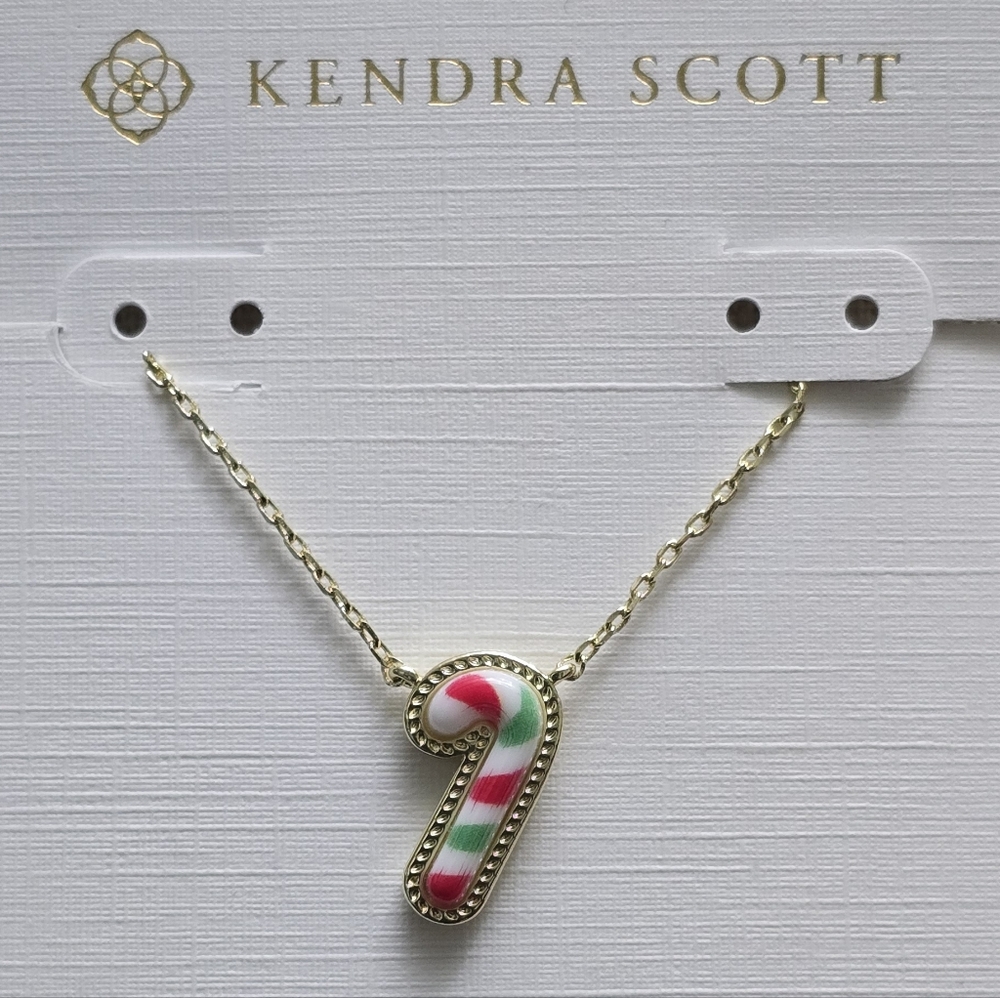 Kendra Scott Candy Cane Short Pendant Necklace